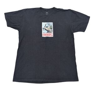 Vans Pelican T-Shirt Gender Neutral Men's Size Large Classic Fit Black
